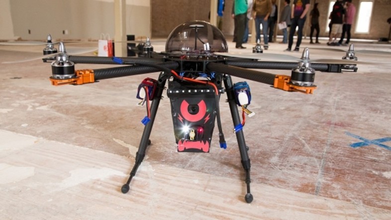 Image of The Devilish Drone That Will Shoot You With an 80,000 Volt Taser
