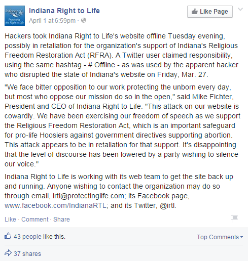 hackers-knockdown-indiana-right-to-life-website-for-supporting-anti-lgbt-law