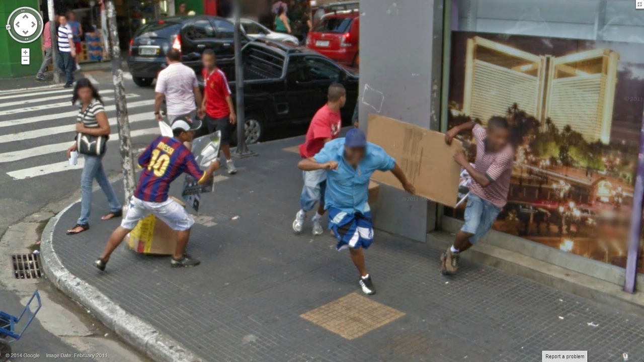 Things Caught On Google Street View