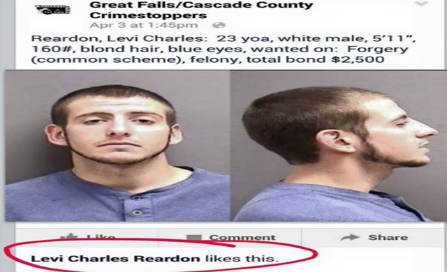 dude-arrested-after-liking-his-own-mugshot-wanted-pic-on-facebook