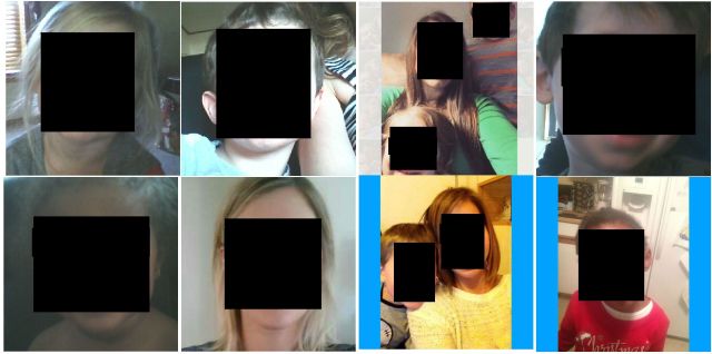 Image shows kids with their moms from the stolen data / Image Source: MotherBoard