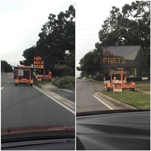 hacking -traffic-sign