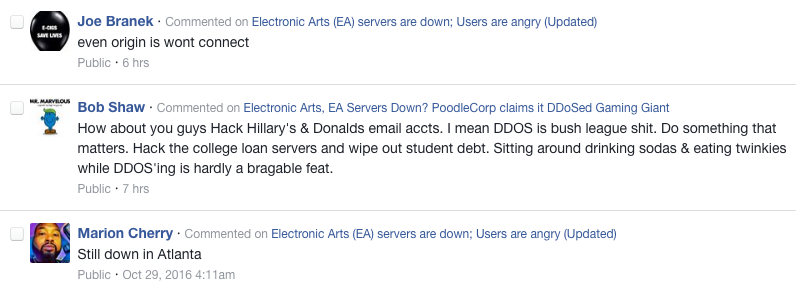 Hændelse, begivenhed Conform glæde Electronic Arts, EA Servers Down Again (Updated)