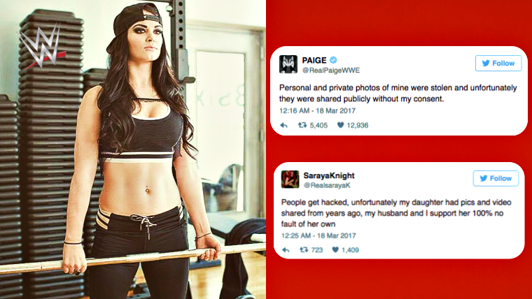 Paige photos leaked
