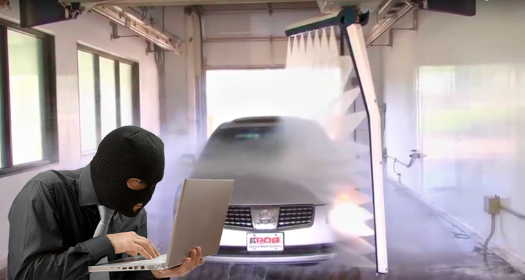 Hackers can take over Car Wash, trap you and smash you vehicle