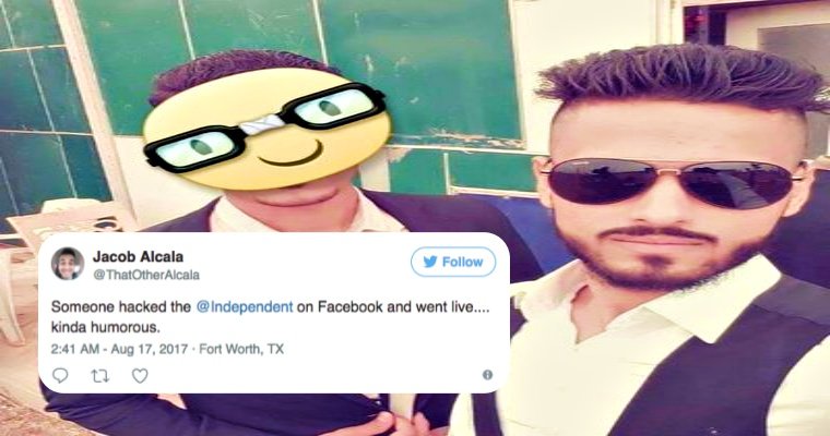 Man hacks top British News platform to get social media followers