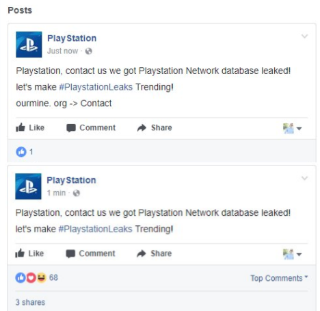 PlayStation social media accounts hacked, PlayStation Network