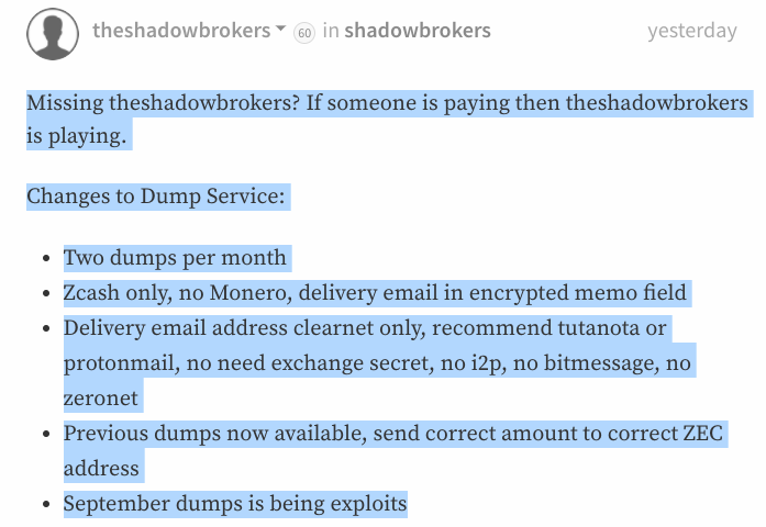 New NSA Data Dump: ShadowBrokers Expose UNITEDRAKE Malware