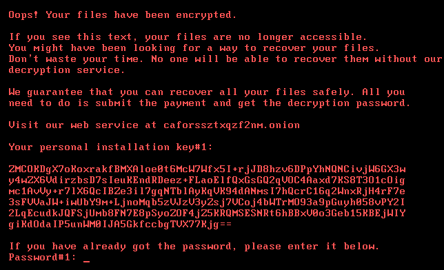 Bad Rabbit Ransomware Targeting Corporate Networks Across Europe and Beyond