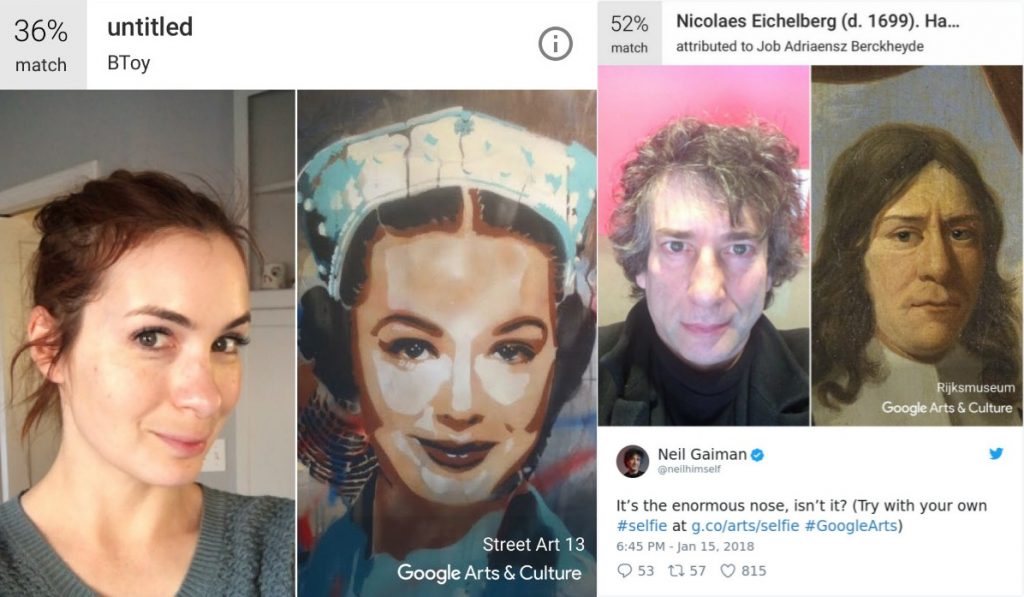 Google Denies Using Google Arts & Culture App to Collect Selfie Data
