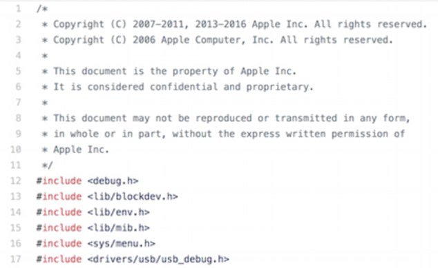 Apple’s iBoot Baseband Code Leaked on GitHub