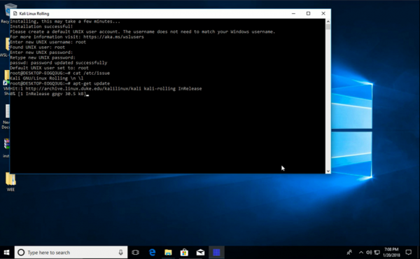 linux download for windows 10