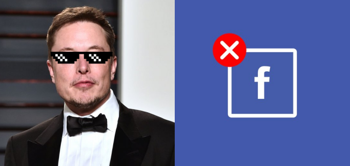 Elon Musk deletes Telsa & Space X Facebook pages
