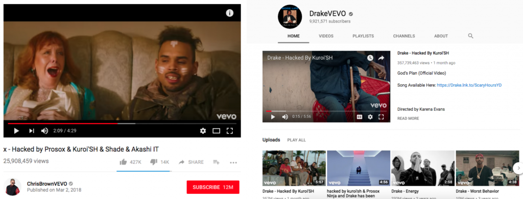 Vevo YouTube account hacked; popular celebs affected - Despacito video deleted