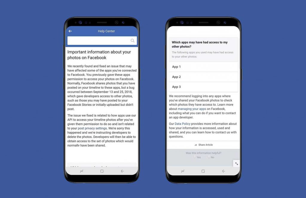Facebook bug exposed private photos of 6.8M users to third-party developers