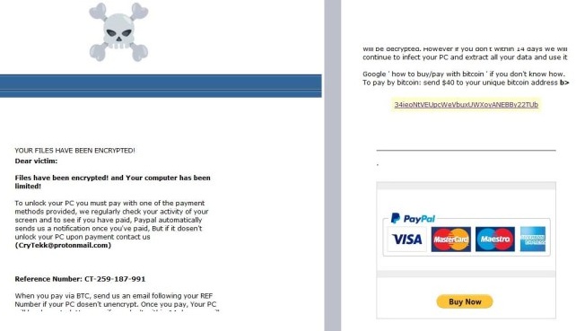 New ransomware steals PayPal data with phishing link in ransom note