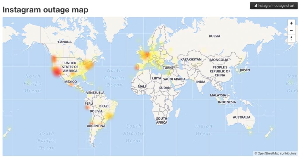 Instagram down: Social networking site suffering service outage