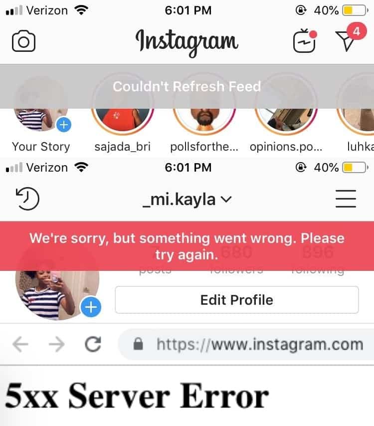 Instagram down: Social networking site suffering service outage