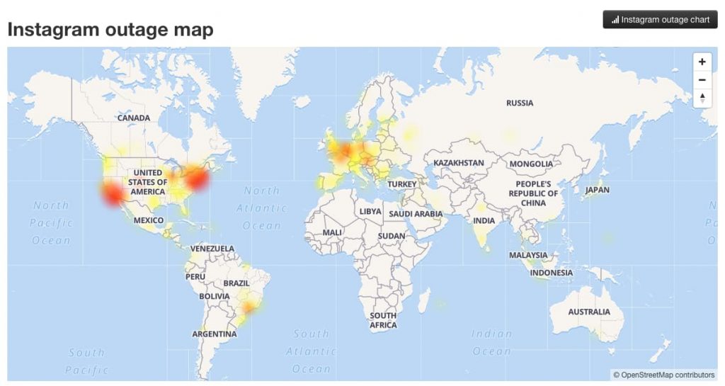Facebook and Instagram suffer massive outage