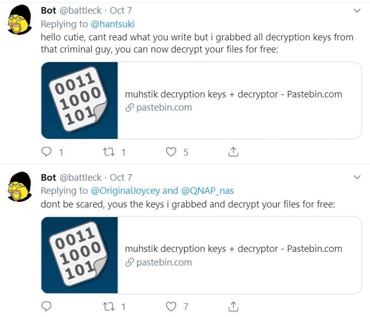 Programmer Hacks His Attacker Releases Decryption Keys For