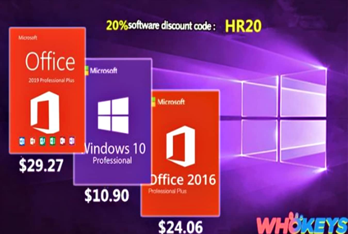 Windows licenses for under 10 HR20!