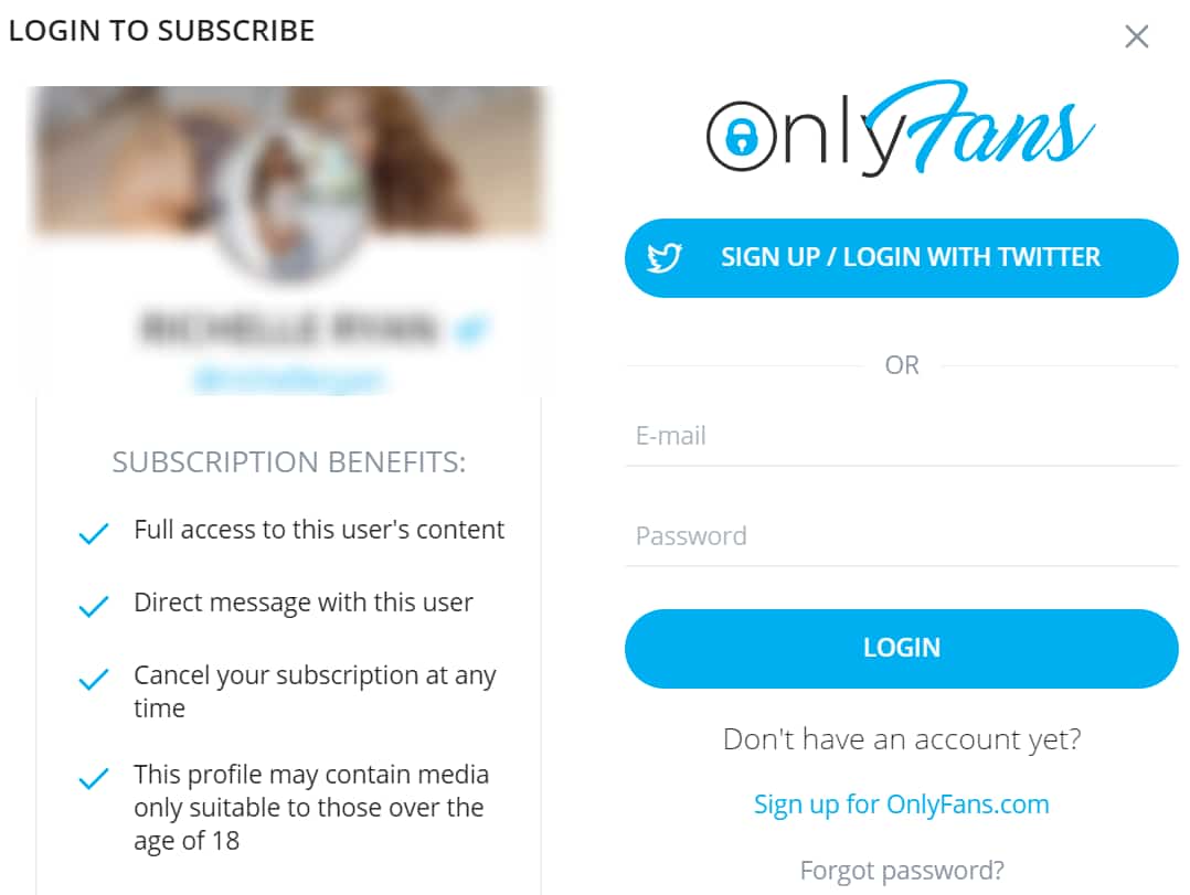 Password free onlyfans OnlyFans Premium