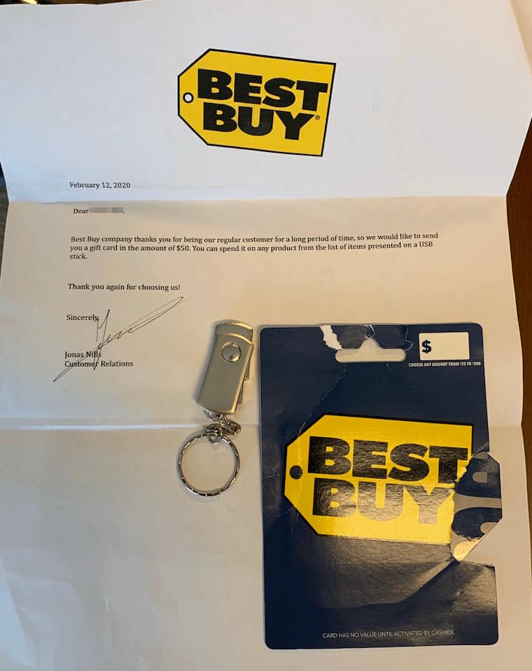 $50 Gift Card  $50 - Best Buy