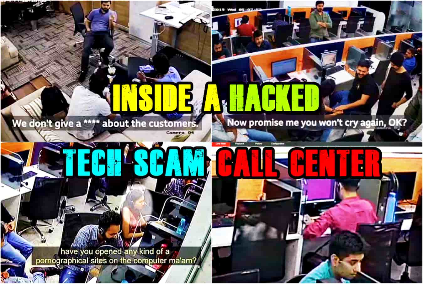 Man hacks Indian tech support scam call center; leaks CCTV footage