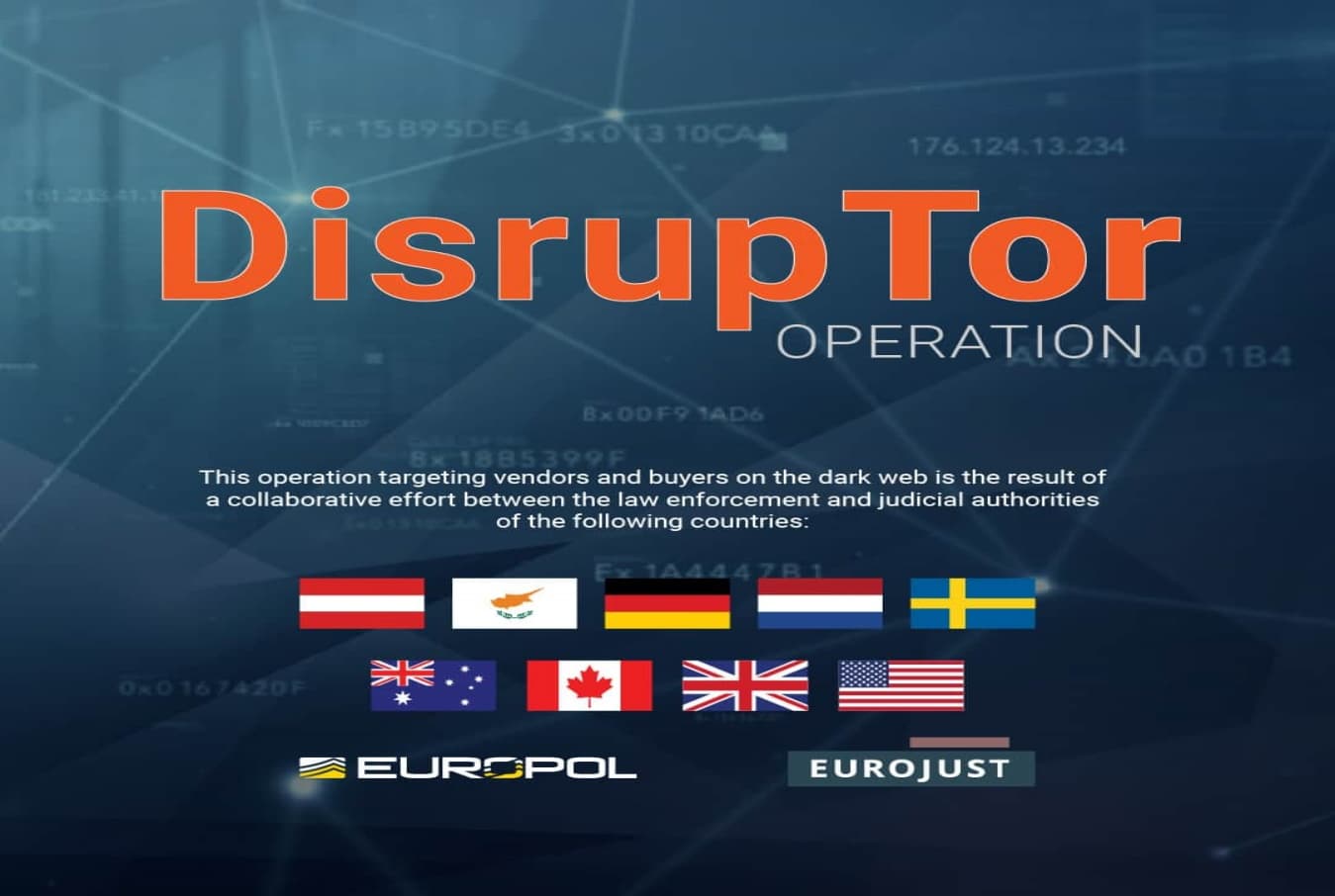 179 arrested, 500kg drugs seized in global ops against Dark Web vendors