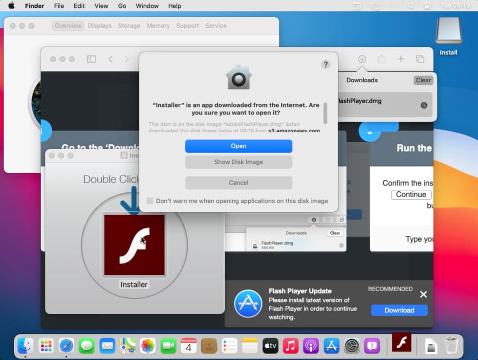 Apple mistakenly approved malware camouflaged as Adobe Flash Player