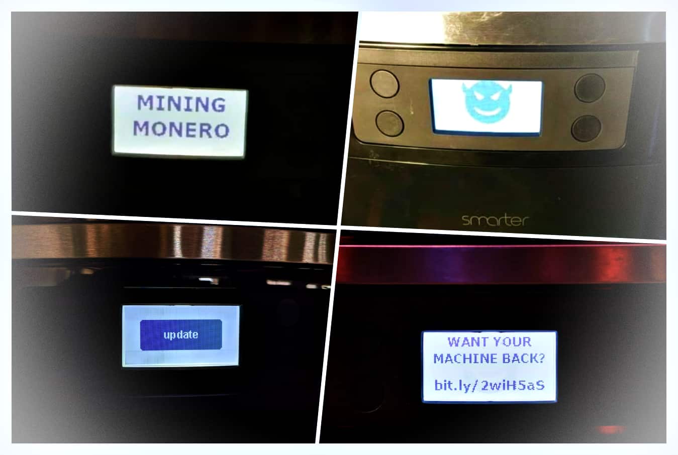 Researcher Proves Smart Coffee Machines Can be Hacked for Ransom