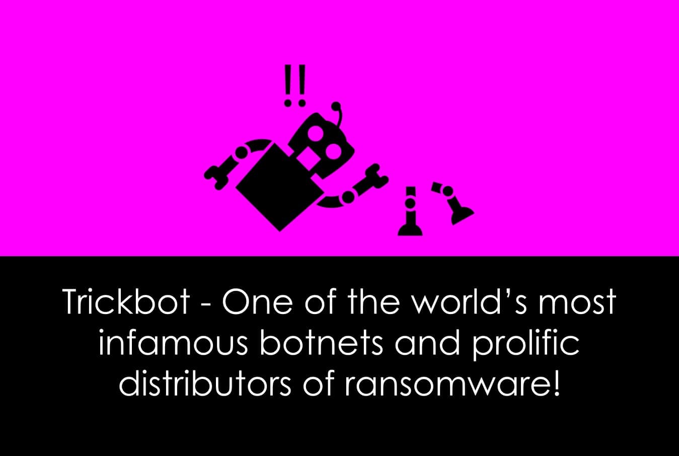 Cyber Security companies dismantle Trickbot ransomware botnet