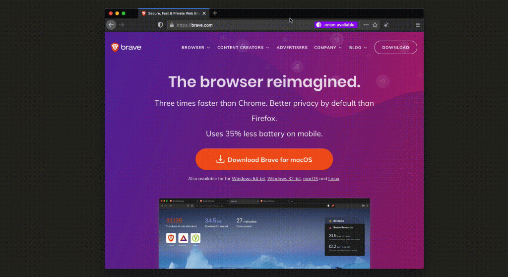 Brave Browser Enters Dark Web with its Own Tor Onion Service