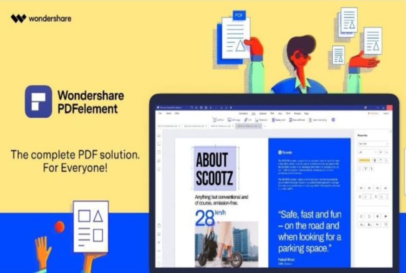 The new Wondershare PDF Element with added features