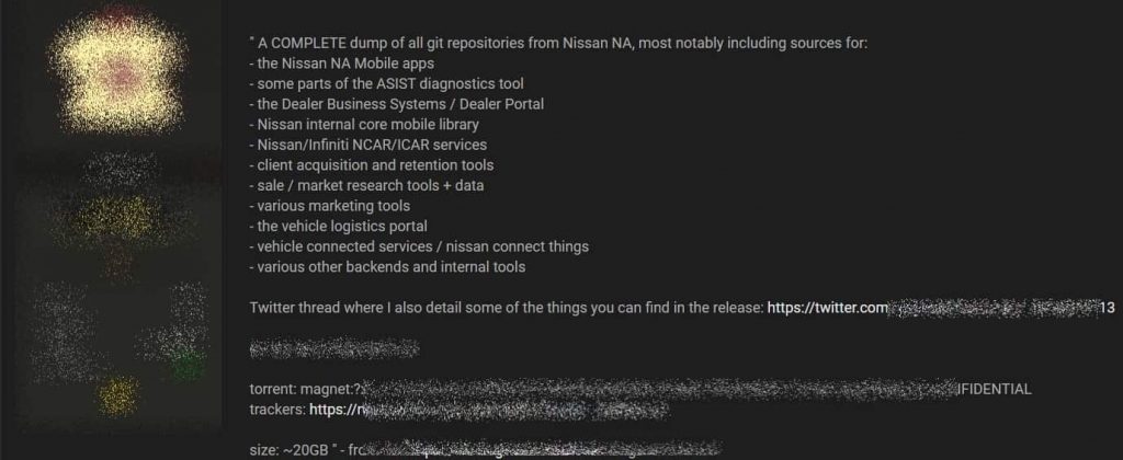 Nissan source code leak