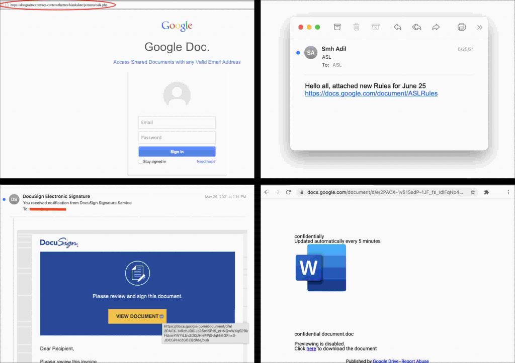 Threat actors using Google Docs exploit to spread phishing links