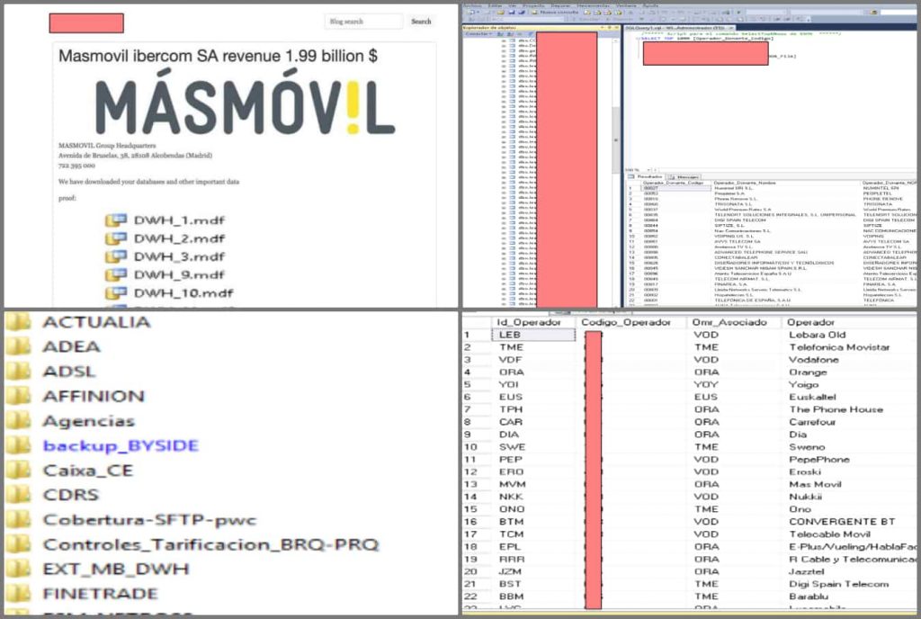 Spanish telecom giant MasMovil hit by Revil ransomware gang