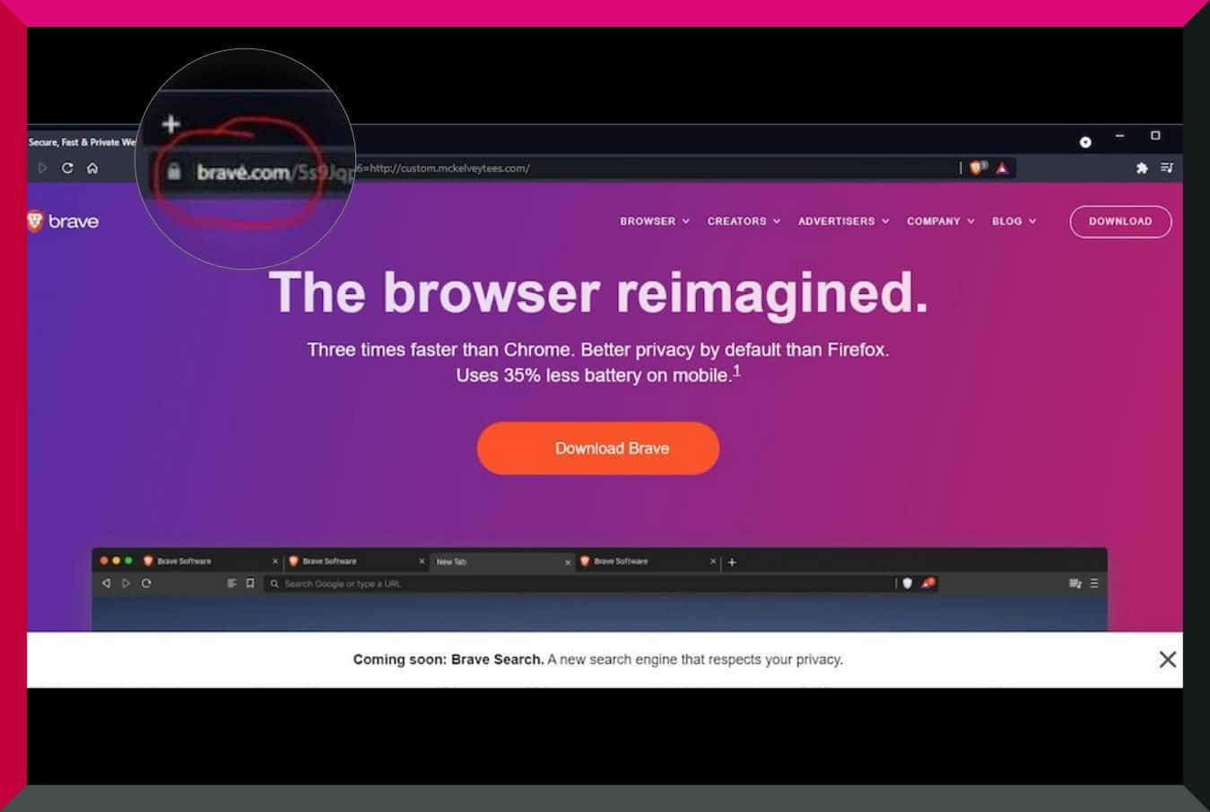 Fake Brave browser website dropped malware, thanks to Google Ads