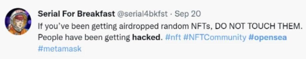 A vulnerabilidade do OpenSea permitiu roubo de criptomoedas com NFTs maliciosos