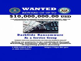 US offers $10m reward for decisive info on DarkSide ransomware gang
