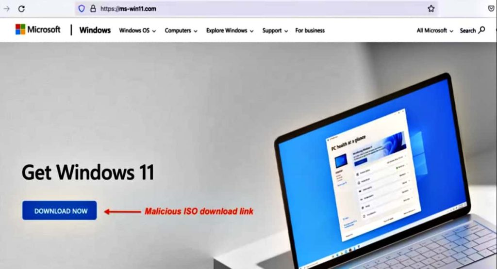 Beware of Fake Windows 11 Downloads Distributing Vidar Malware