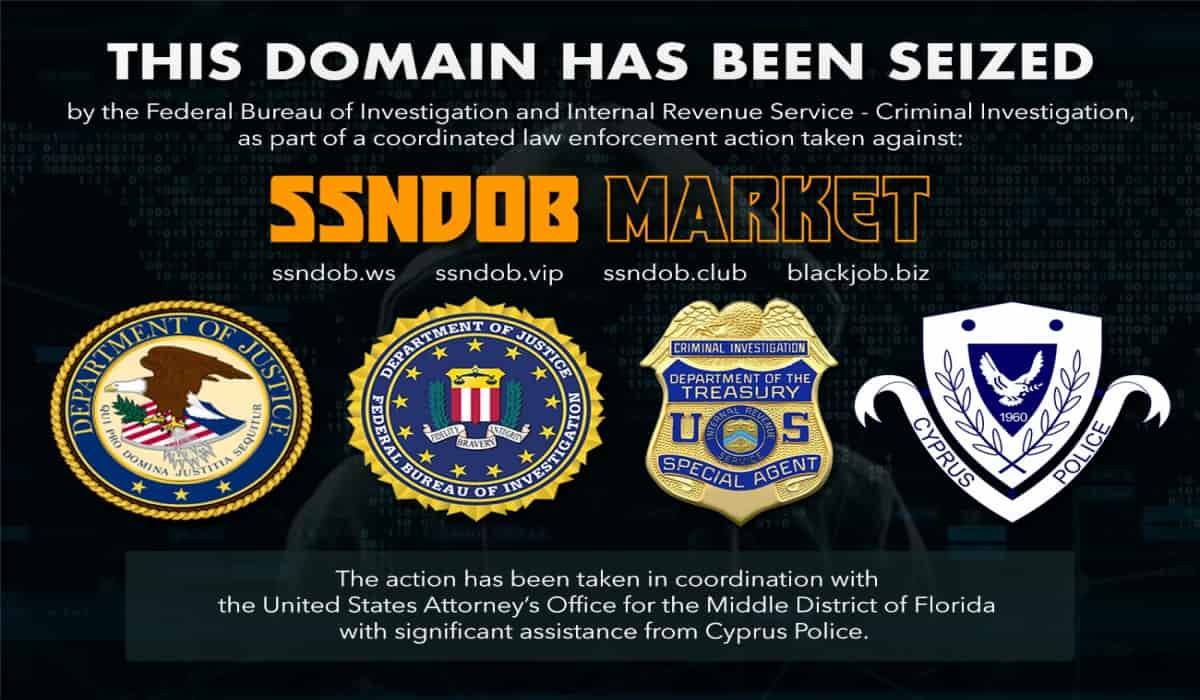 US, European Authorities Took Down SSNDOB Cybercrime Marketplace
