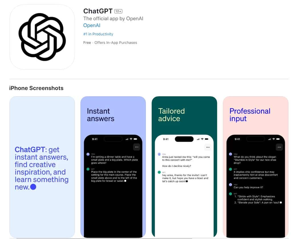 OpenAI Launches ChatGPT App for iOS, Bolstering Accessibility and Safety