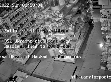 Anonymous sent 7 million texts to Russians plus hacked 400 of their security cams