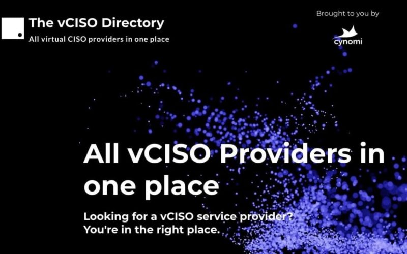 First Directory of Virtual CISO Providers Launched by Cynomi