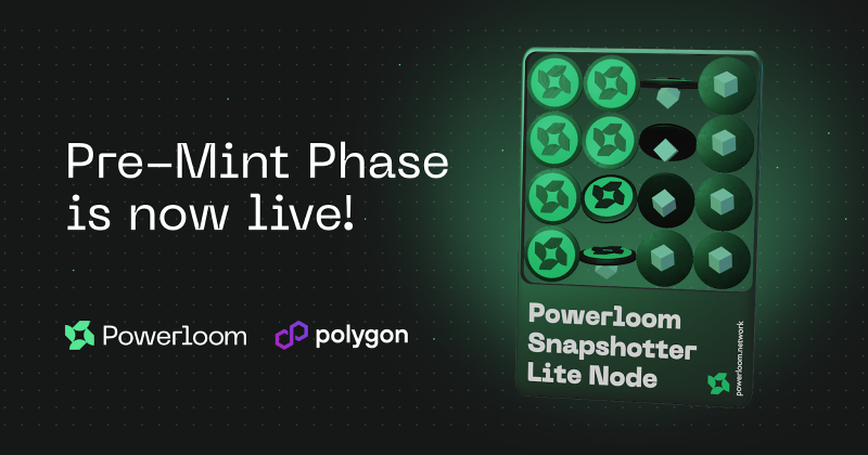 Powerloom to Hold First Ever Node Mint on Polygon Network