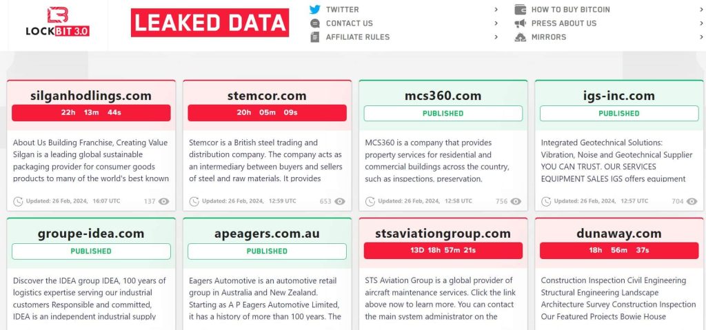 LockBit Ransomware Gang Returns, Taunts FBI and Vows Data Leaks