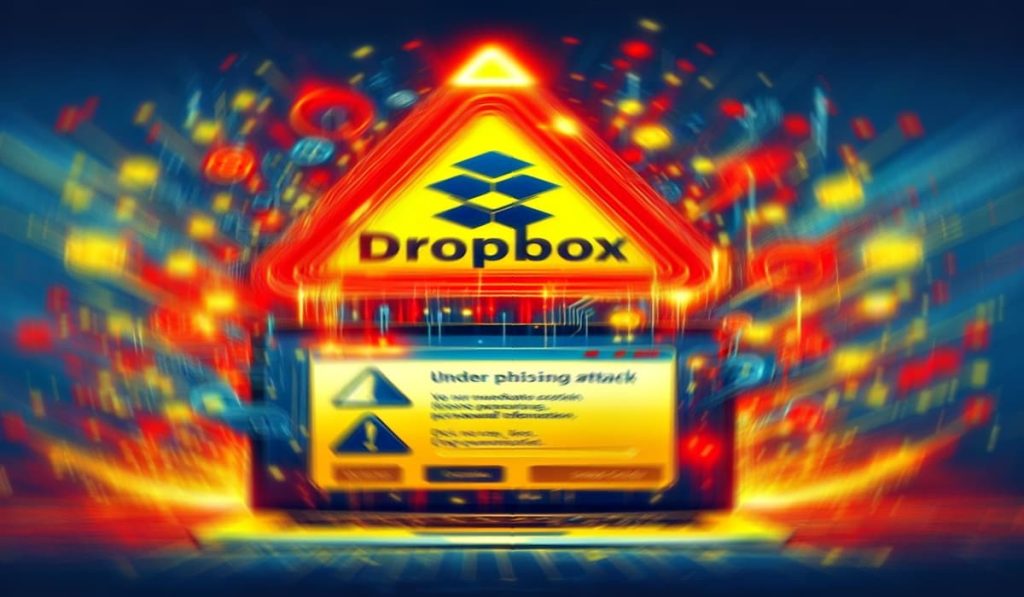 Dropbox Emails Abused in New Phishing, Malspam Scam to Steal SaaS Logins